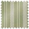 Form Striped, Olive Green - Roller Blind